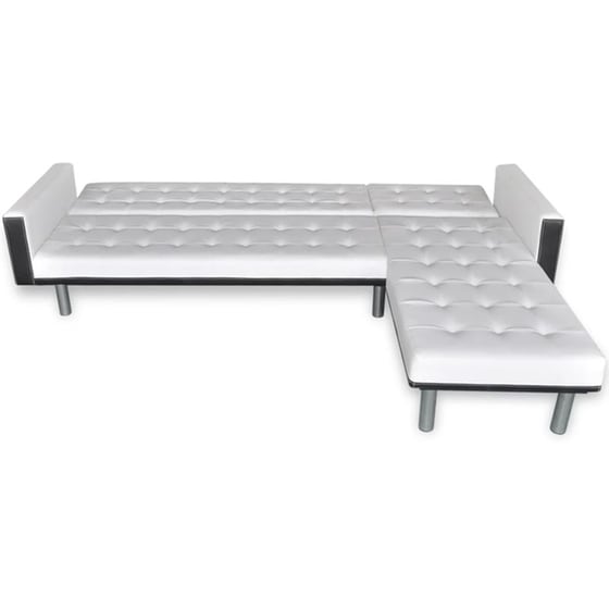 Γωνιακός Καναπές VidaXL 218x155cm - Λευκό image 5