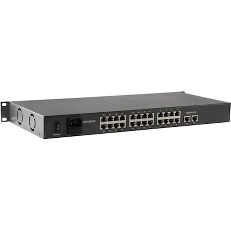 LEVEL ONE LevelOne FGP-2601W150 Network Switch Unmanaged Gigabit Ethernet (1000 Mbps) PoE Support