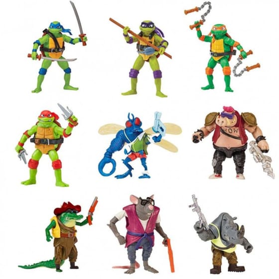 Χελωνονιντζάκια Giochi Preziosi Φιγούρα Δράσης Tmnt Movie (1 Τεμάχιο) image 8