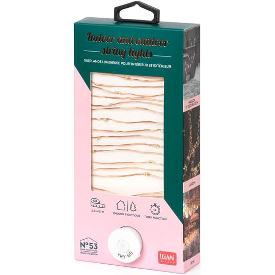 Διακοσμητικά Φωτάκια Legami Indoor and Outdoor String Light - Λευκό image 3