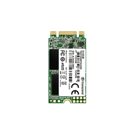 Εσωτερικός SSD Transcend 430s SATA III M.2 512GB 3D NAND image 0