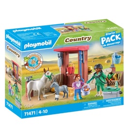 PLAYMOBIL® Country Starter Pack Φροντίζοντας τα γαϊδουράκια (71471)