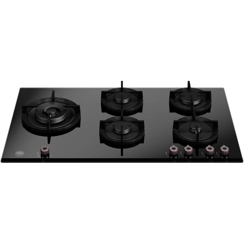BERTAZZONI BERTAZZONI P905LPROGNE (GPL) 89.3 cm Μαύρο Εστία Υγραερίου Αυτόνομη