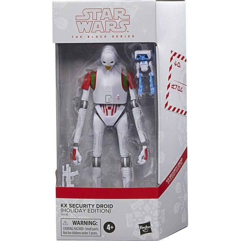 HASBRO Φιγούρα Δράσης Hasbro Star Wars: Black Series - KX Security Droid (Holiday Edition) (15cm)
