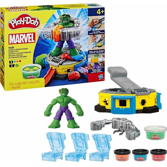 Hasbro Play-Doh Marvel Hulk Smash and Squish (F9826) image 2