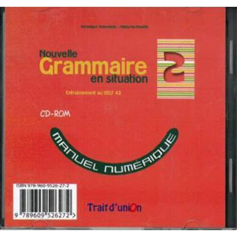 Nouvelle Grammaire en situation 2 Manuel Numerique CD