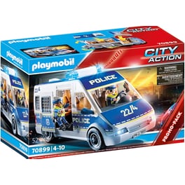 PLAYMOBIL® City Action Αστυνομικό Λεωφορείο Με Φώτα Και Ήχο (70899)