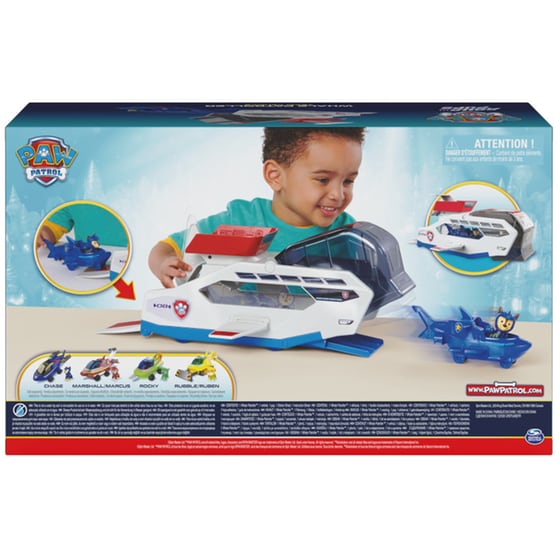 Spin Master Σετ Παιχνιδιού Paw Patrol Aqua Pups Whale Patroller image 6