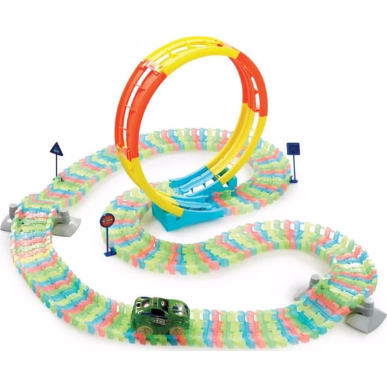 Addo Totally Tracks Φωσφοριζέ Πίστα με Loop (165 Κομμάτια) image 1