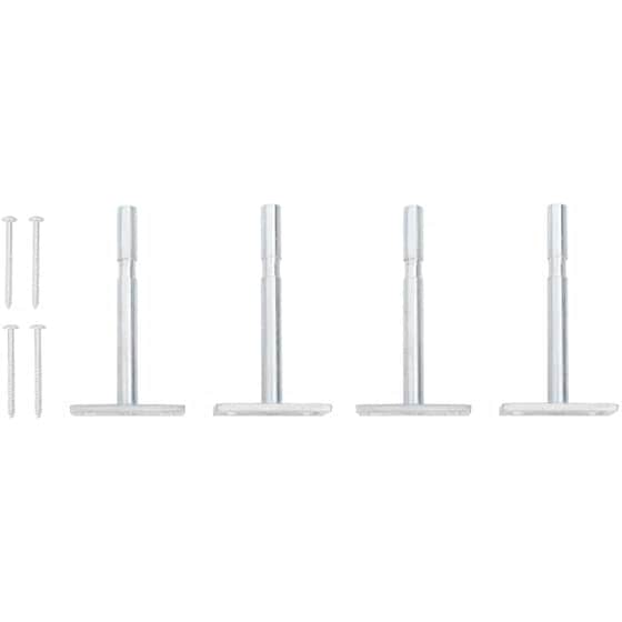 Ράφια Τοίχου VidaXL με Συρτάρι από MDF 40x23.5x10 cm 2 Τμχ - Γκρι image 7