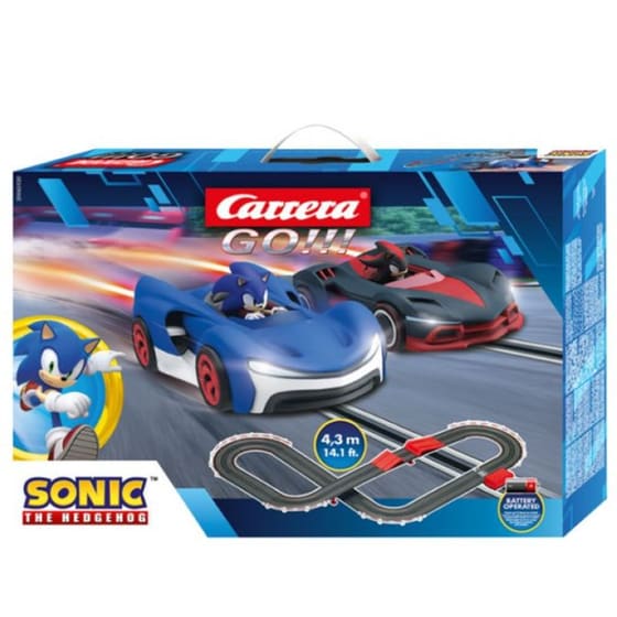 Carrera Go!!! Go!!! Sonic the Hedgehog 1:43 Τηλεκατευθυνόμενα Αυτοκίνητα σε Πίστα (20063520) image 0