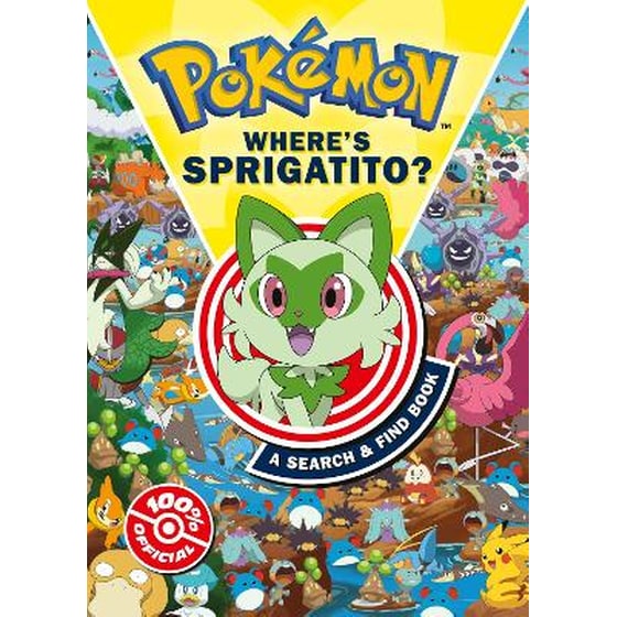 Pokémon Where’s Sprigatito: A Search & Find Book image 0