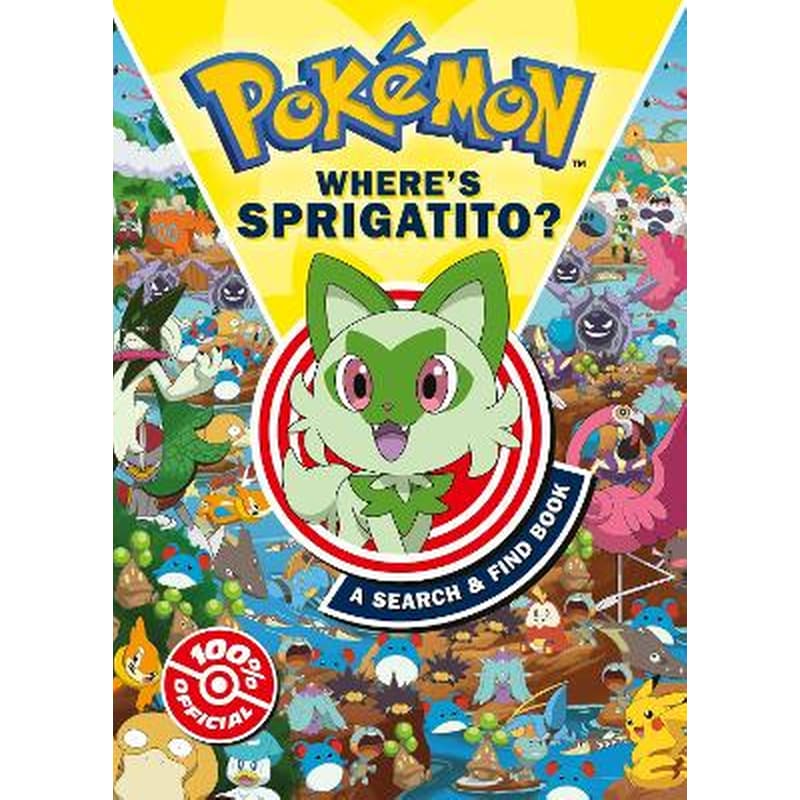 Pokémon Where’s Sprigatito: A Search Find Book