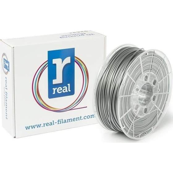 Real Filaments Νήμα 3D Εκτυπωτή NLPLASILVER1000MM3 image 1