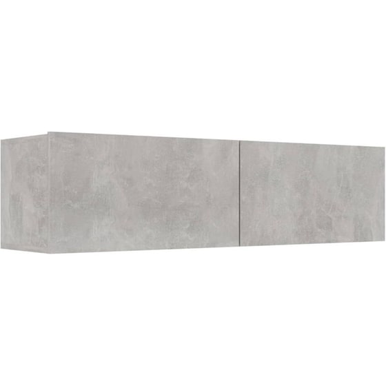 Έπιπλο Τηλεόρασης VidaXL από Μοριοσανίδα 120x30x30cm - Γκρι image 0