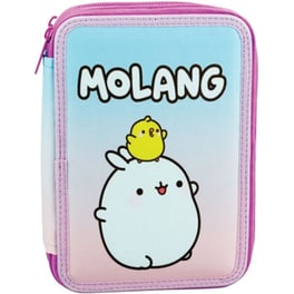 Κασετίνα Διπλή Γεμάτη Back Me Up Molang