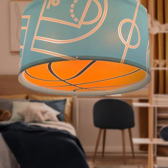 Παιδικό Φωτιστικό Οροφής Ango Sports Basket Πλαφονιέρα 41746 image 1