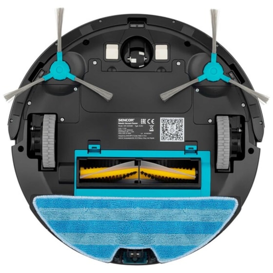 SENCOR SRV 9250BK-EUE3 για Σκούπισμα και Σφουγγάρισμα με Χαρτογράφηση Χώρου Μαύρο Σκούπα Ρομπότ image 5