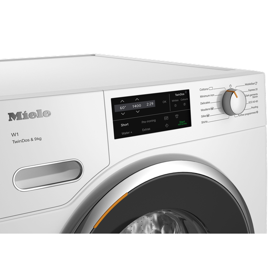 MIELE WWG660 WCS TwinDos® 9 kg 1.400 Στροφές Λευκό με Wi-Fi Πλυντήριο Ρούχων image 3