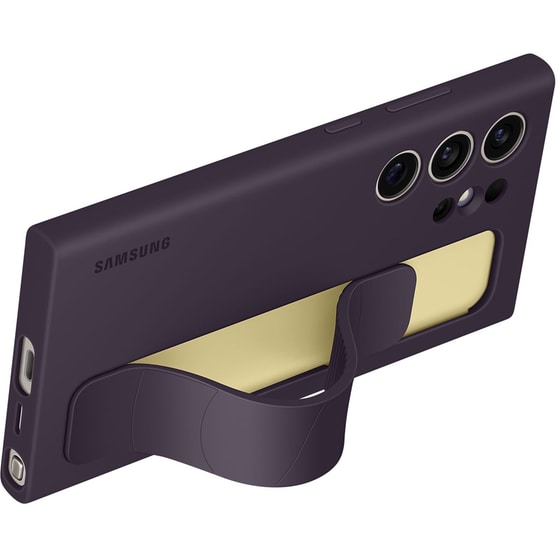 Θήκη Samsung Galaxy S24 Ultra - Samsung Standing Grip Case - Dark Violet image 3