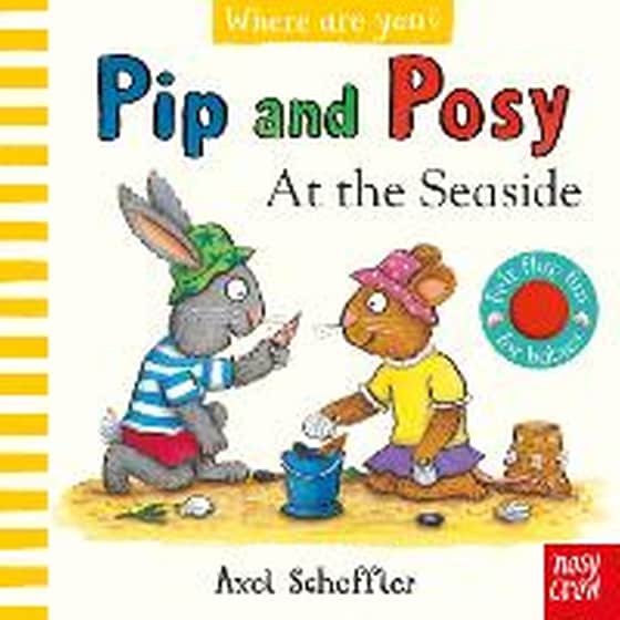 Pip and Posy, Where Are You? At the Seaside (A Felt Flaps Book) image 0