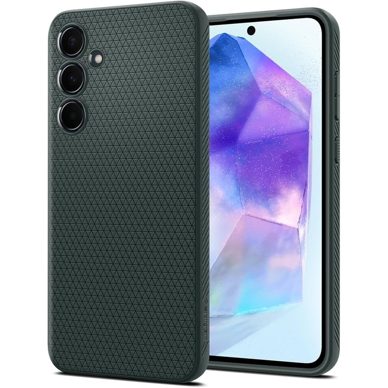 Θήκη Samsung Galaxy A55 - Spigen Liquid Air - Abyss Green
