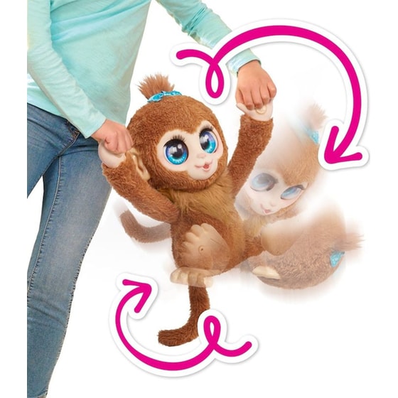 Λούτρινο Διαδραστικό FurReal Peanut the Playful Monkey Η Μαϊμουδίτσα με Κίνηση & Ήχο 38cm image 5