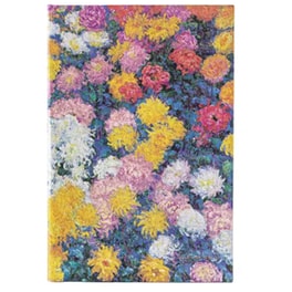 Σημειωματάριο Paperblanks Monet’s Chrysanthemums Midi (1 Τεμάχιο)