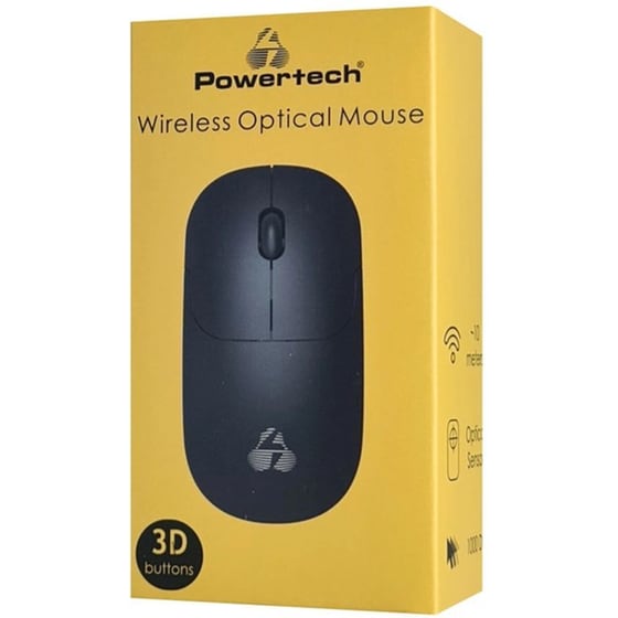 Powertech PT-1183 Ασύρματο Ποντίκι Μαύρο image 4