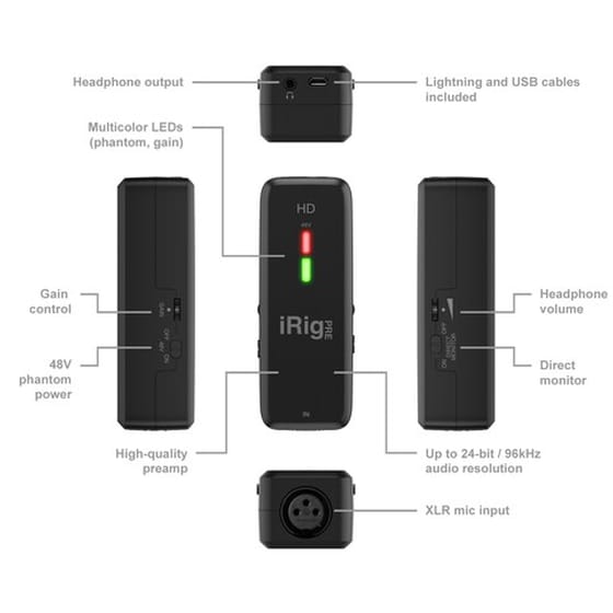 Προενισχυτής Ik Multimedia Irig Pre Hd image 2