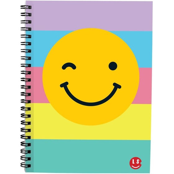 Τετράδιο Σπιράλ Lycsac 17x25cm 3 Θεμάτων City Happies (1 Τεμάχιο) image 0