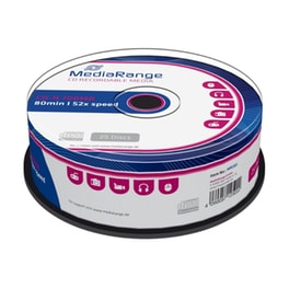 Δίσκοι CD/DVD MediaRange CD-R 700MB 25τμχ