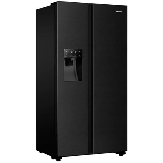 HISENSE RS694N4TFE Total No Frost 562 Lt με Multi Air Flow και Dual Tech Cooling Μαύρο Ψυγείο Ντουλάπα image 5