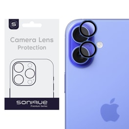 Προστατευτικό καμερώνAppleiPhone 16/ 16 Plus - Sonique Camera Protection Lens Pro - Blue