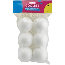 Φελιζόλ Μπαλάκια Χειροτεχνίας Coolbee 7 cm (6 Τεμάχια)