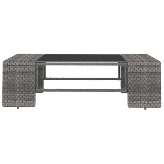 Vidaxl Σαλόνι Κήπου 9 Τεμαχίων Γκρι Από Συνθετικό Ρατάν image 5