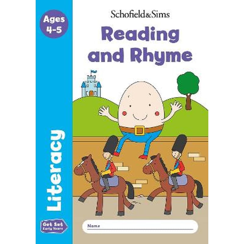 Get Set Literacy: Reading and Rhyme, Early Years Foundation Stage, Ages 4-5