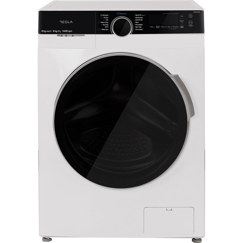 TESLA WW86492M1 8kg/6kg Λευκό Πλυντήριο - Στεγνωτήριο