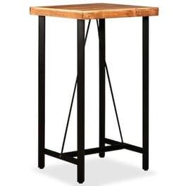 Τραπέζι Μπαρ Vidaxl από Μασίφ Ξύλο Ακακίας 60x60x107 cm