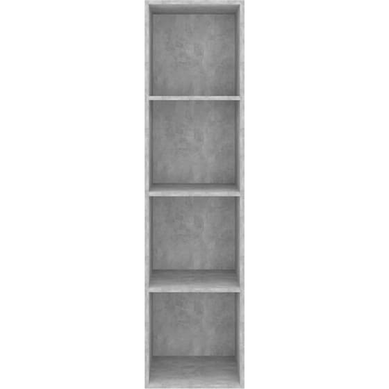 Έπιπλο Τηλεόρασης Vidaxl από Μοριοσανίδα  37x37x142,5cm - Γκρι image 3