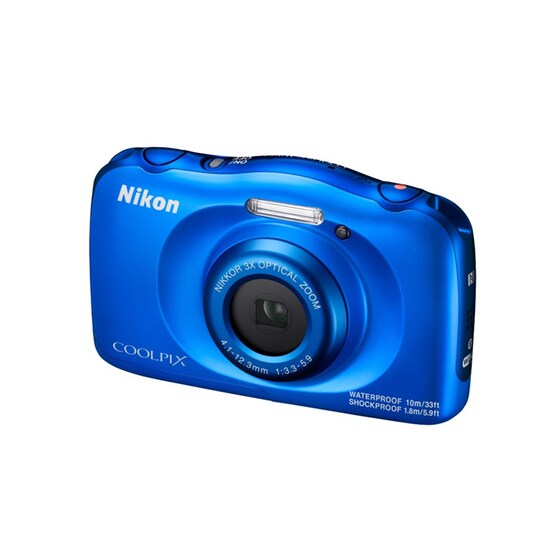 Compact Nikon Coolpix W100 Αδιάβροχη & Τσάντα Μεταφοράς - Μπλε image 4