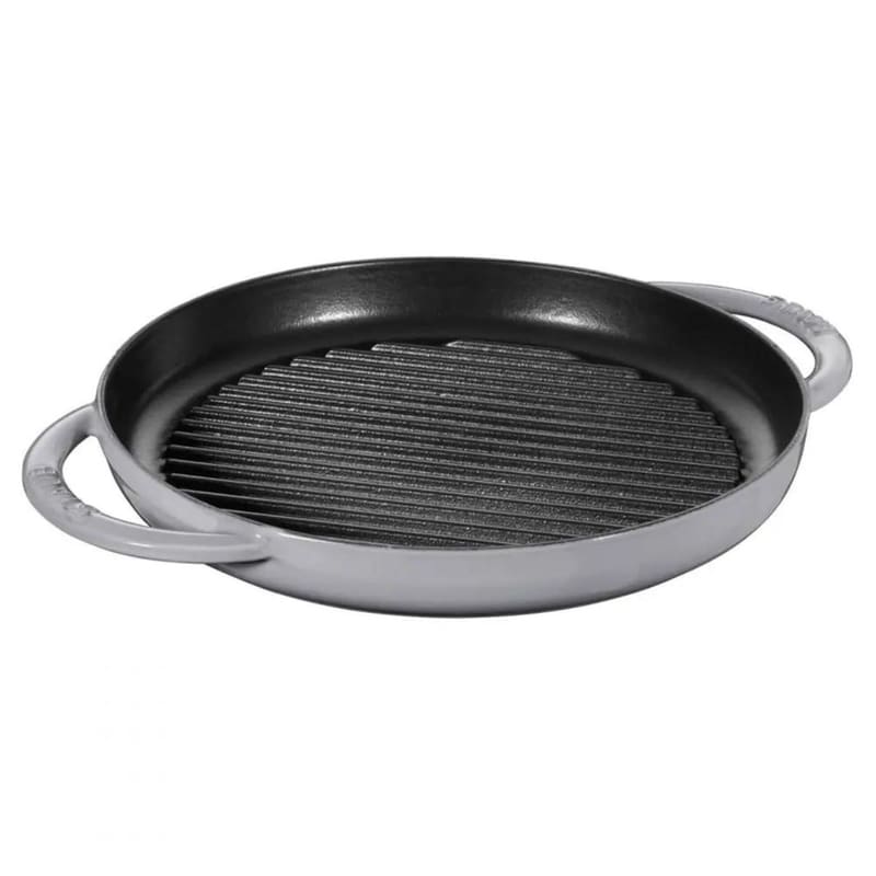 STAUB Cherry 40511-782 30 cm Γκριλιέρα Στρογγυλή Γκρί