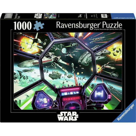 Παζλ Ravensburger Star Wars: TIE Fighter Cockpit (1000 Κομμάτια) image 0