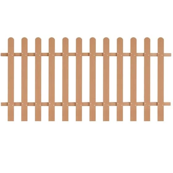 Vidaxl Φράχτης Κήπου 200 X 100 Εκ. Από Wpc image 0