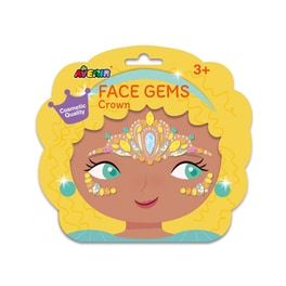 Σετ Παιδικά Αυτοκόλλητα Avenir Face Gems Crown