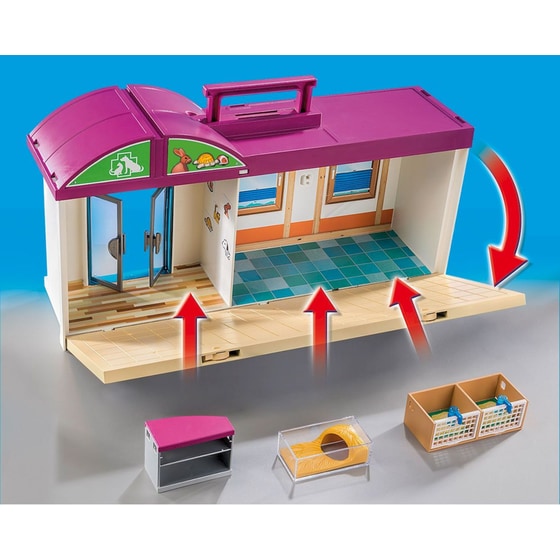 PLAYMOBIL® Βαλιτσάκι Κτηνιατρική Κλινική (71715) image 3