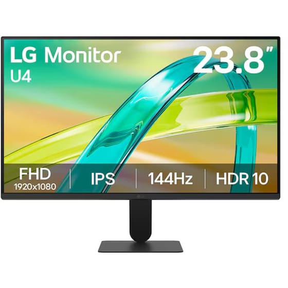 LG 24U411B-B Gaming Monitor 23.8" FHD IPS Flat 144Hz 1ms image 0