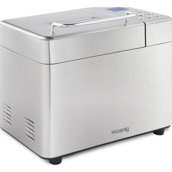 Αρτοπαρασκευαστής H.KOENIG BAKE440 600 W Inox image 0