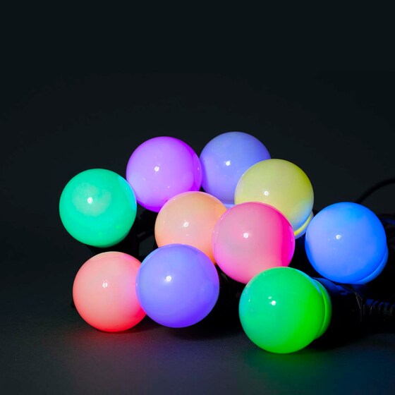 Χριστουγεννιάτικα Λαμπάκια Nedis 10 Led 9m - Πολύχρωμα image 3