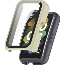 Θήκη Sonique Προστασία PC + Tempered Glass για Huawei Band 6/7 - Μπεζ